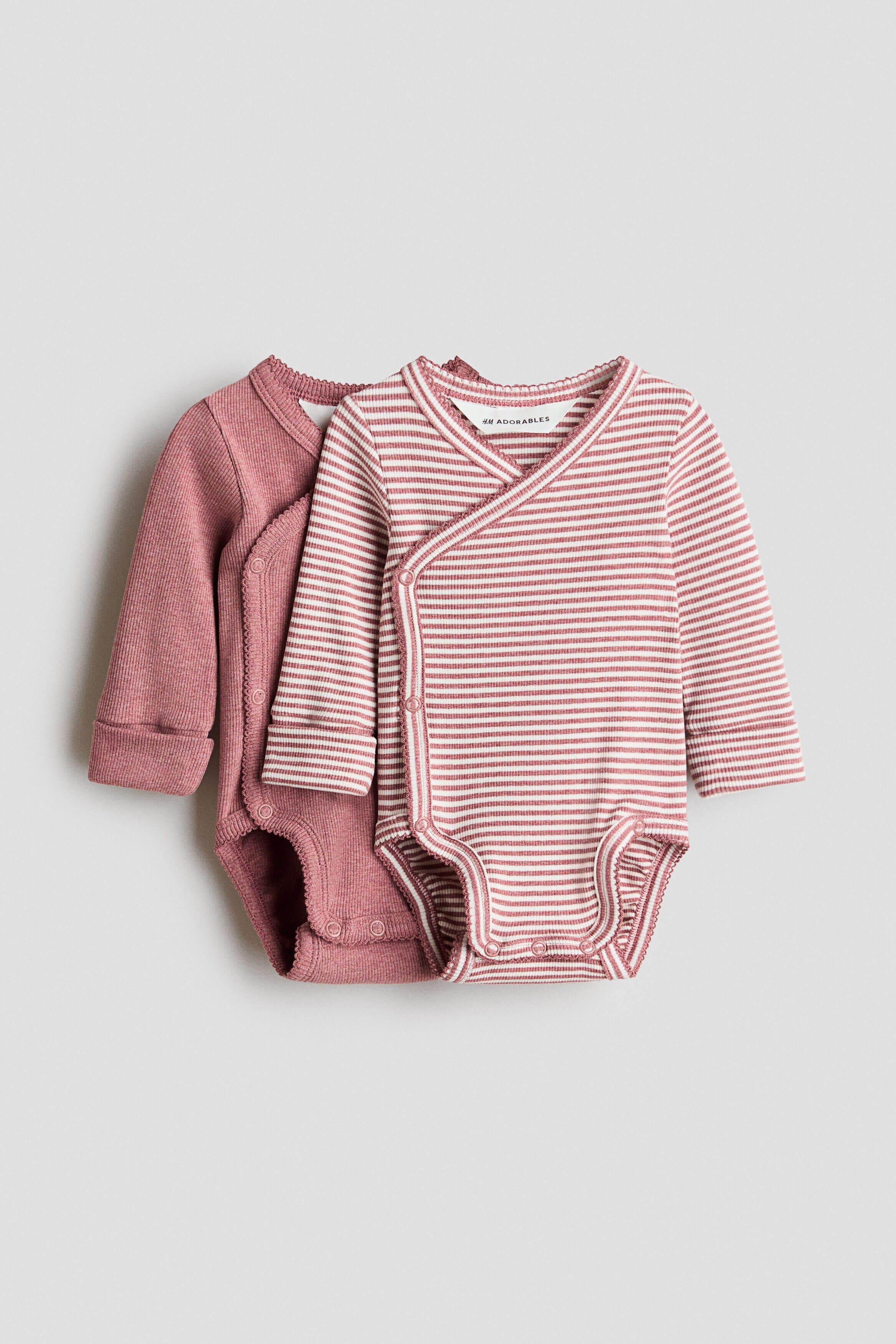 selected Dusty pink/striped