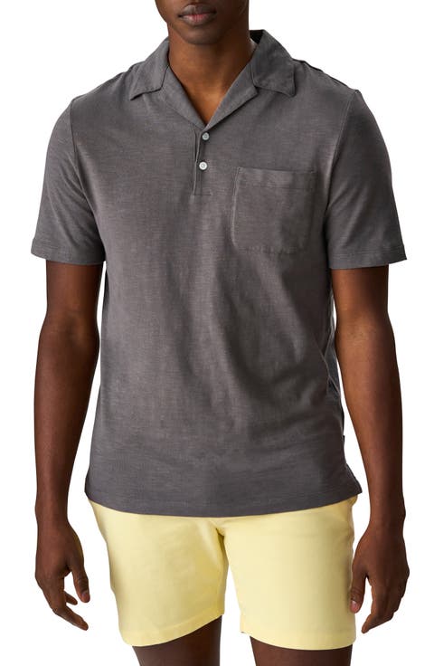 Camp Collar Jersey Polo