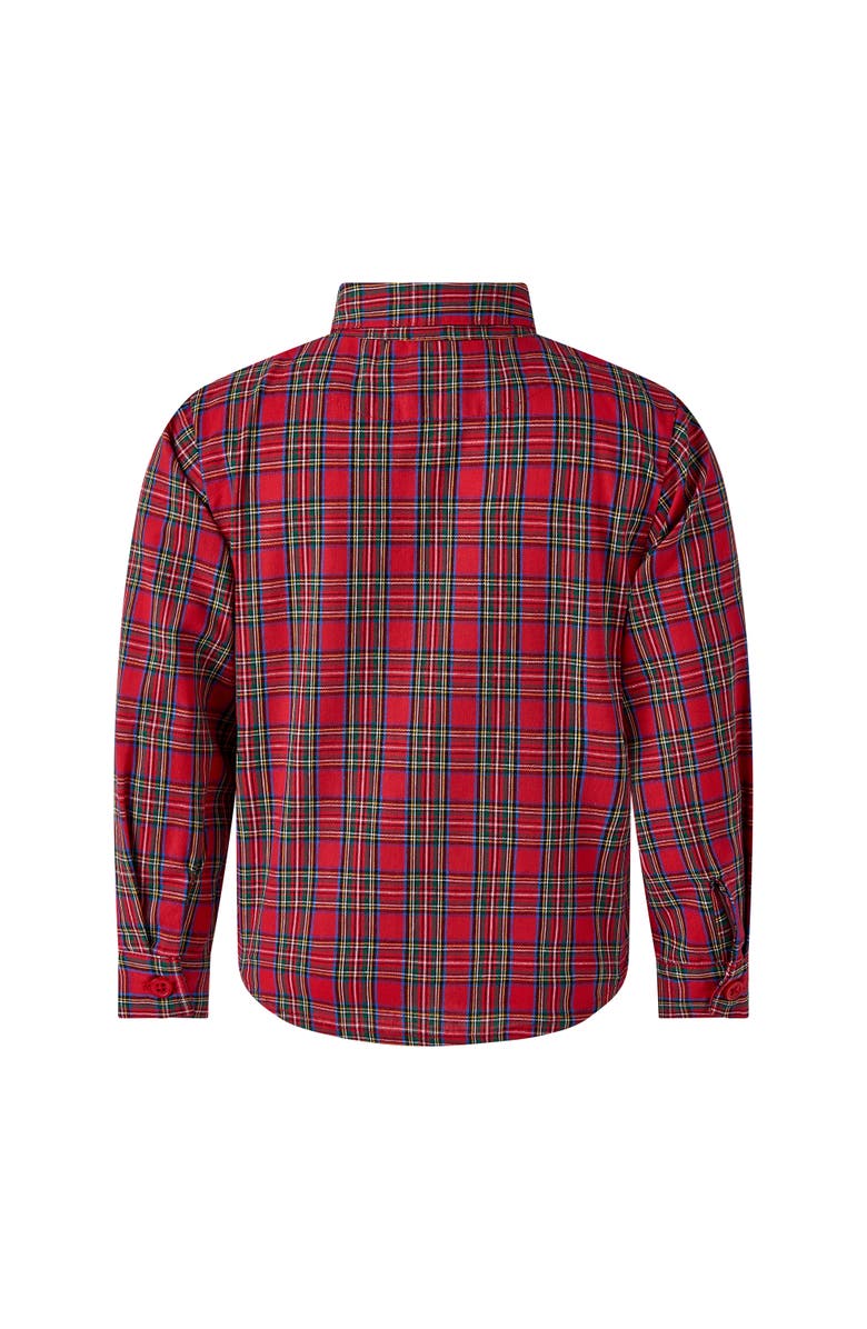 Rachel Riley Red Tartan Shirt, Alternate, color, Red