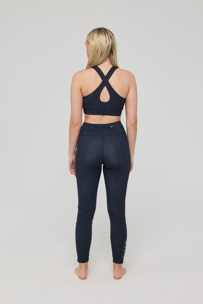 Infinite High Waisted Leggings - Black Tiger, Alternate, color, Black Tiger