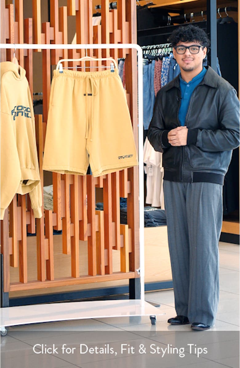 Relaxed Sweat Shorts, sales video thumbnail