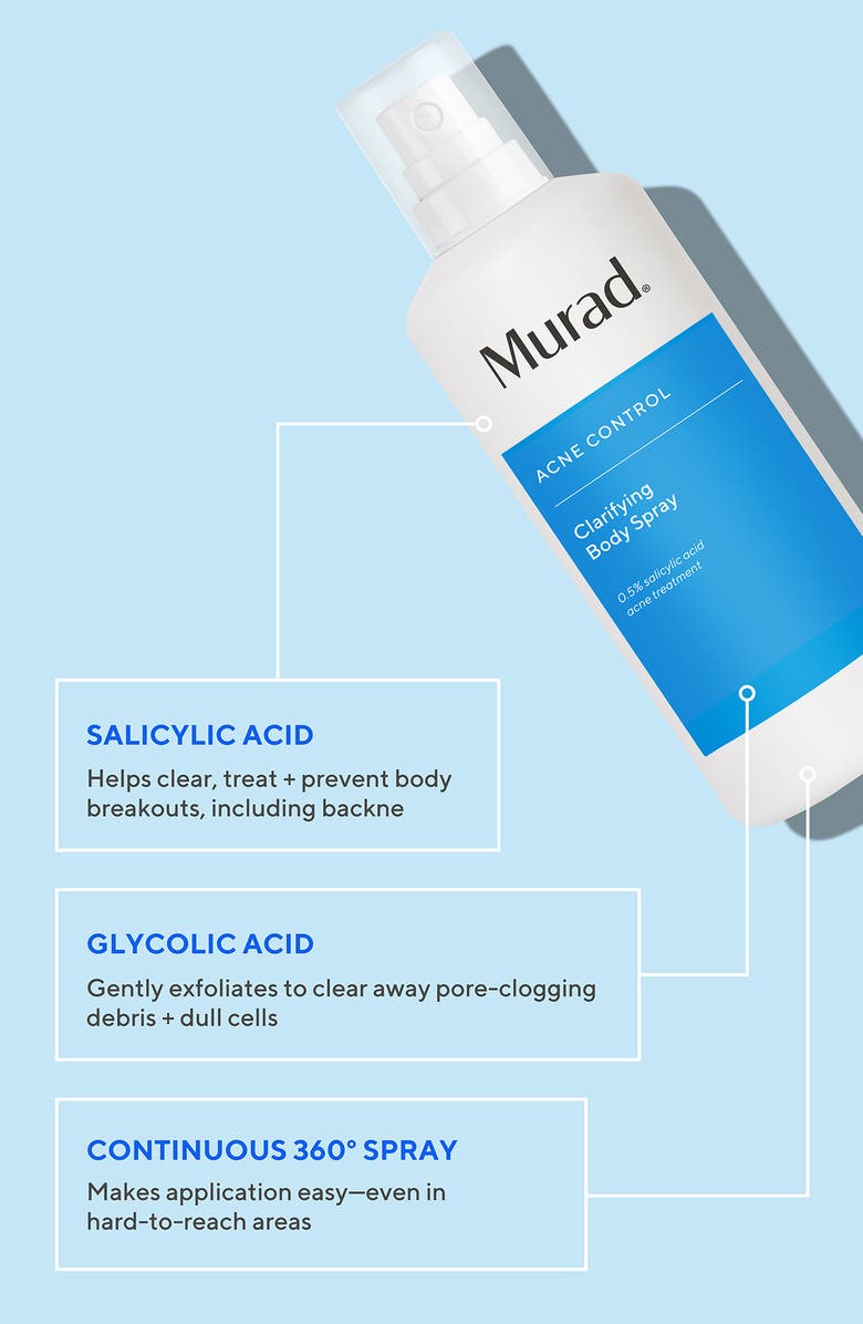 Murad<sup>®</sup> Clarifying Body Spray, Alternate, color, 