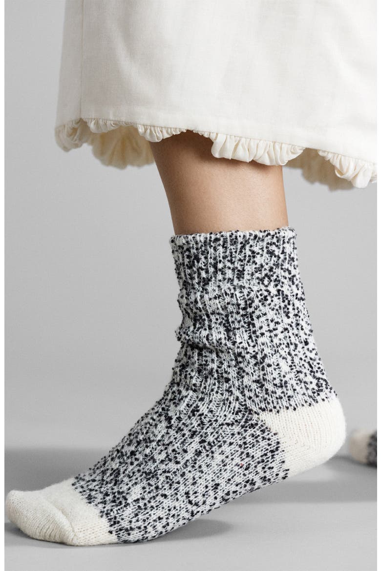 Disco Short Crew Socks, Alternate, color, COOKIES AND CREAM