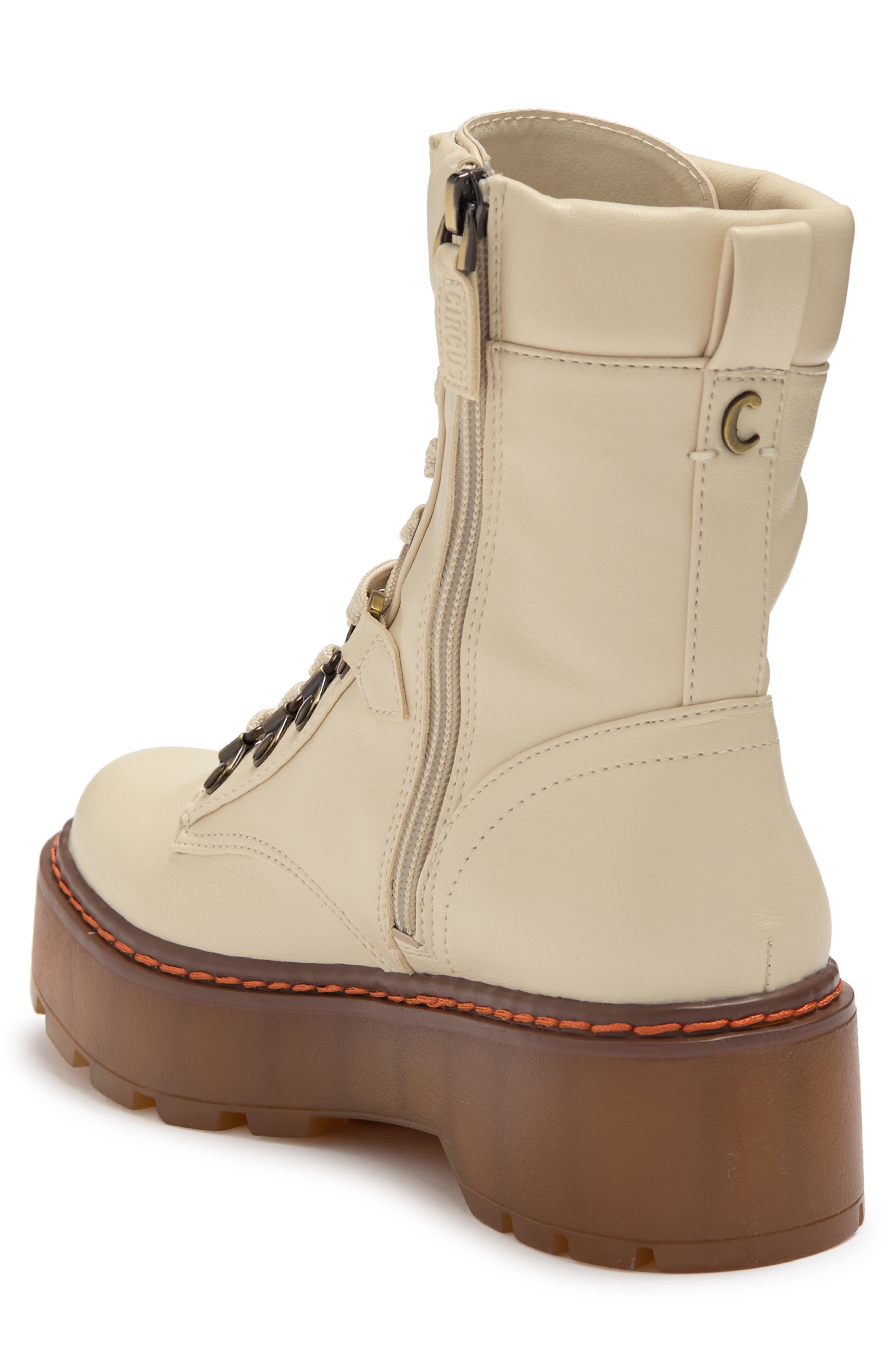 Circus NY by Sam Edelman Circus by Sam Edelman Sanders Lace-Up Platform Boot, Alternate, color, 