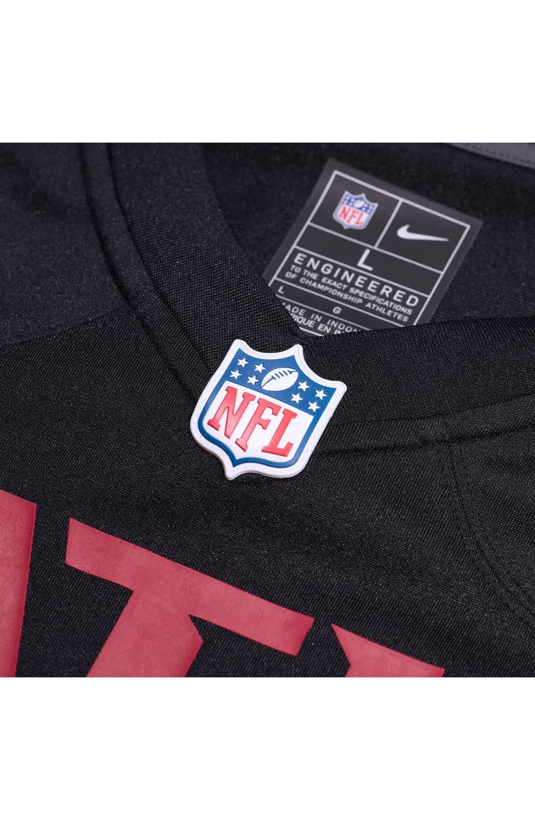 Nike Men's Nike Bijan Robinson Black Atlanta Falcons  Game Jersey, Alternate, color, Black