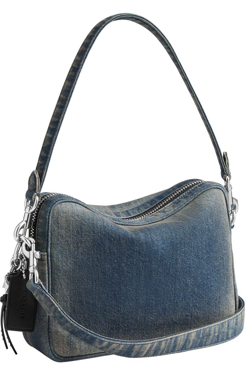 COACH Dakota Crossbody Bag in Cotton Denim, Alternate, color,