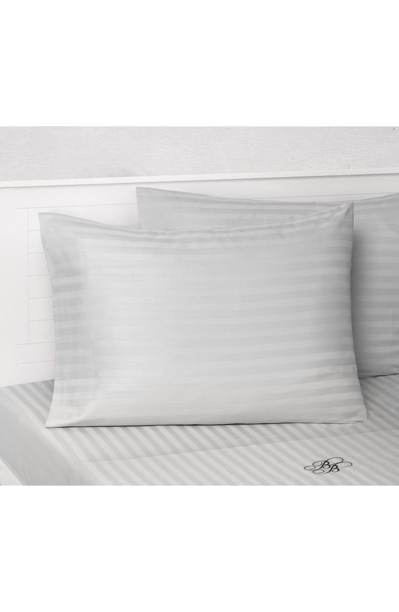 Brooks Brothers Stripe Turkish Cotton Sateen Pillowcases, Alternate, color, 