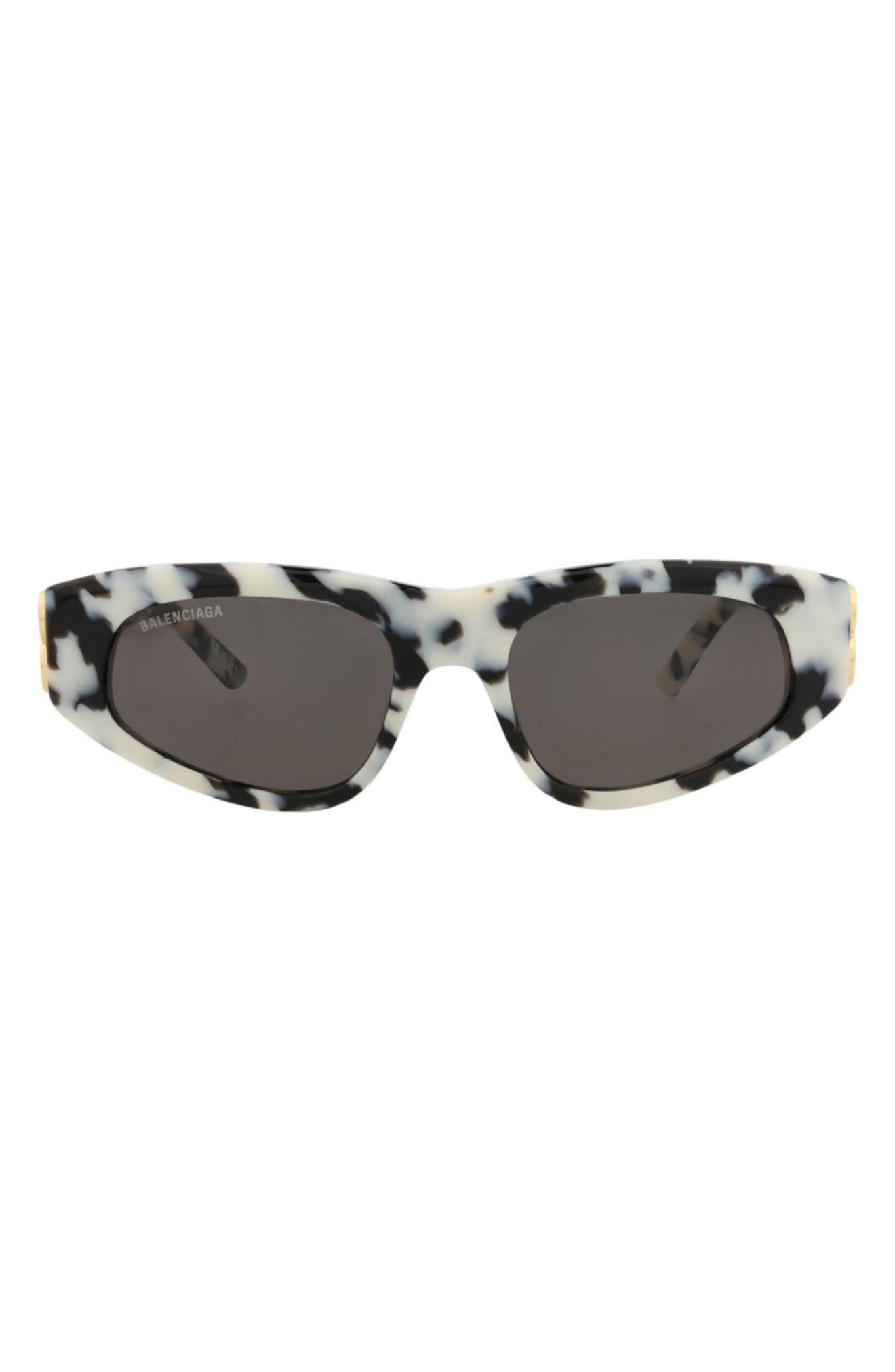 Balenciaga 53mm Rectangle Sunglasses