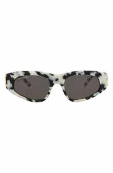 Balenciaga 53mm Rectangle Sunglasses