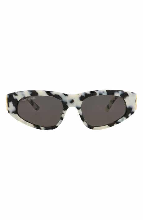 Balenciaga 53mm Rectangle Sunglasses