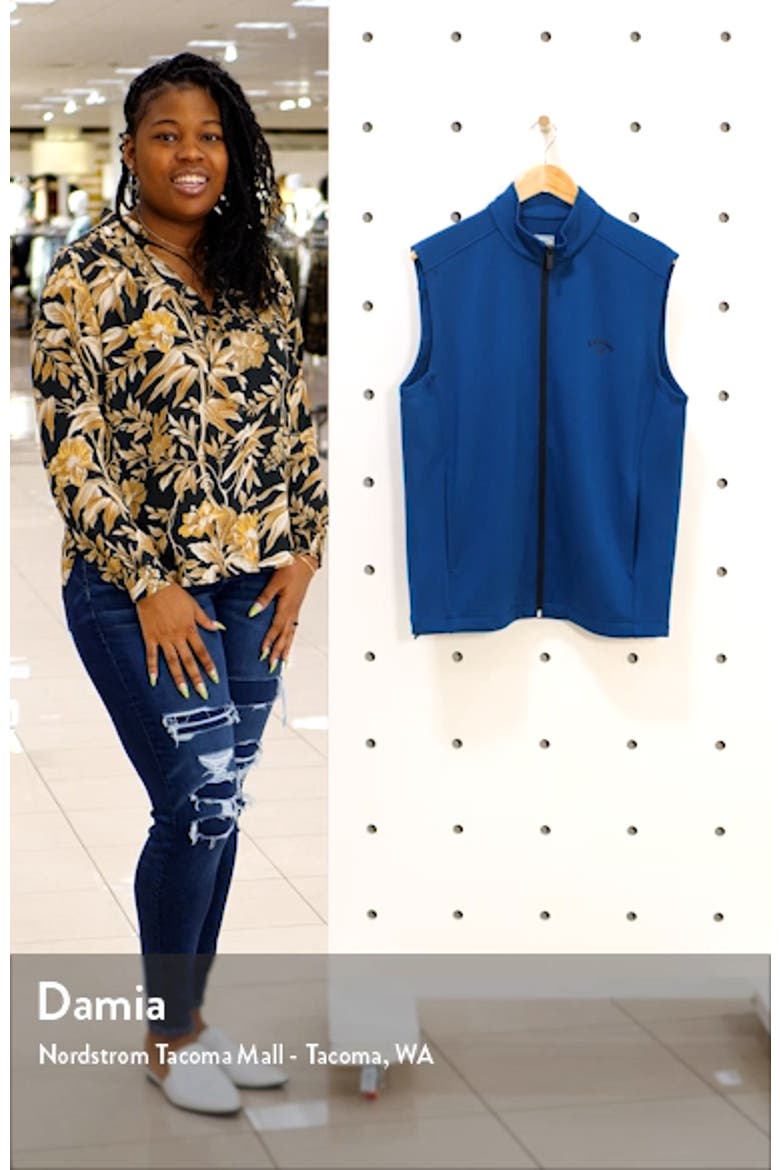 High Gauge Zip-Up Vest video