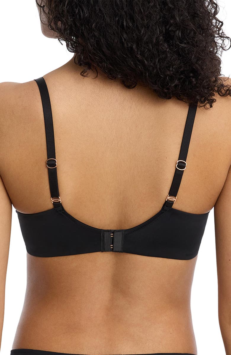 Skarlett Blue Entice Lace Full Coverage Underwire Bra, Alternate, color, Black/Midnight