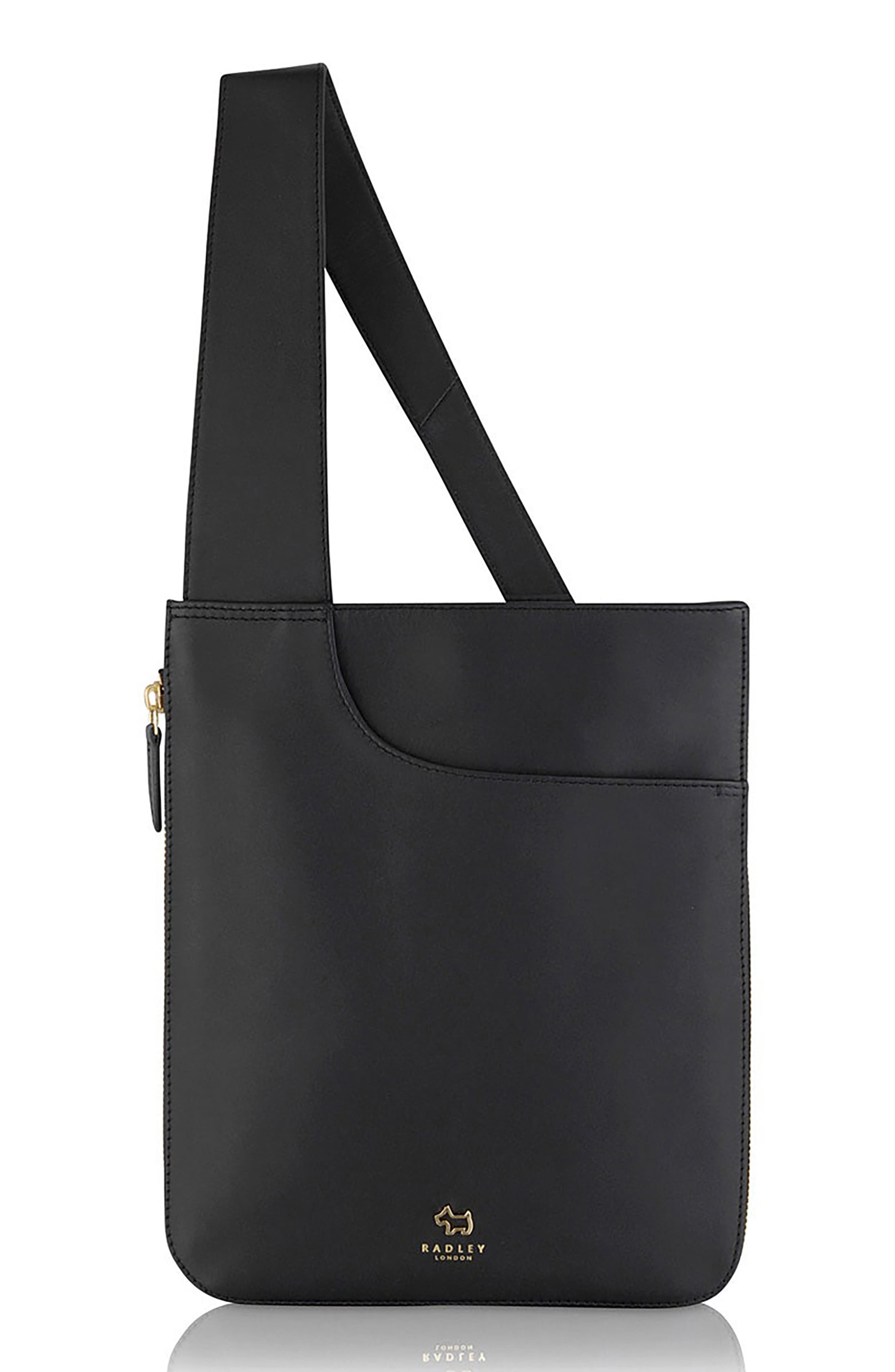 Radley Pockets Icon Zip Leather Crossbody Bag