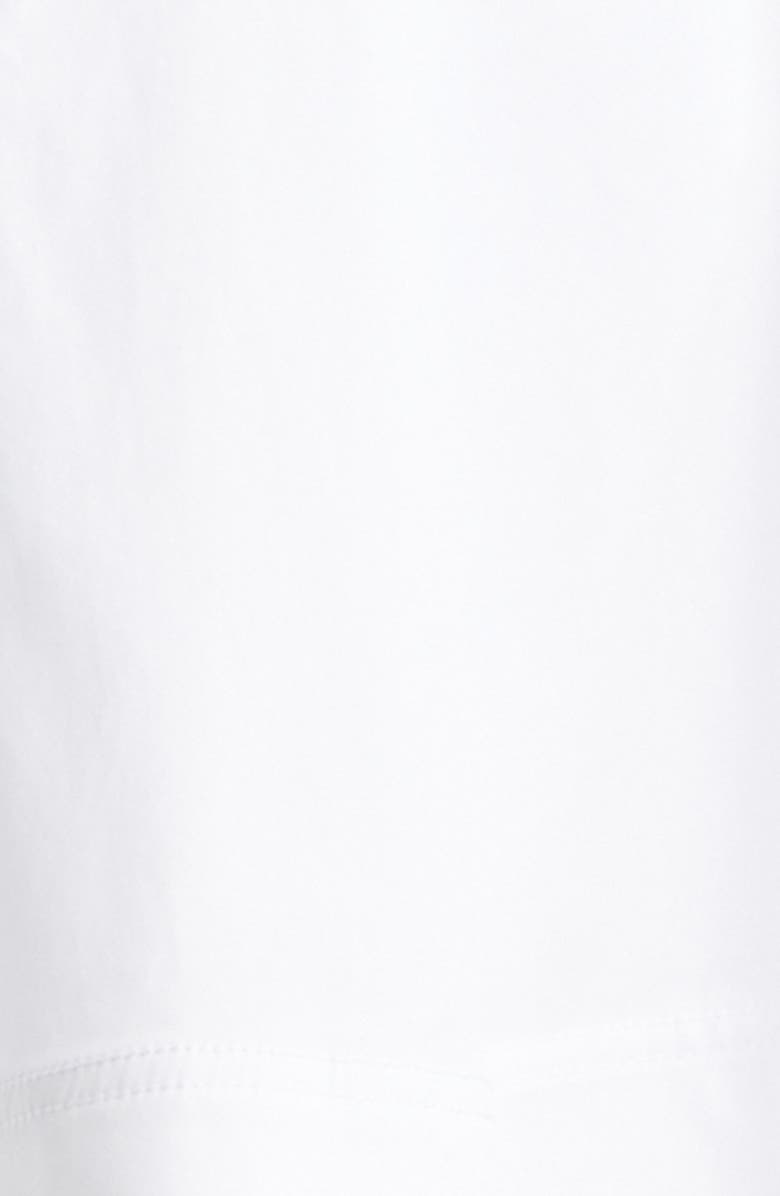 Veronica Beard Karrigan Sleeveless Stretch Cotton Minidress, Alternate, color, White