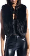 AZALEA WANG Meela Faux Fur Vest