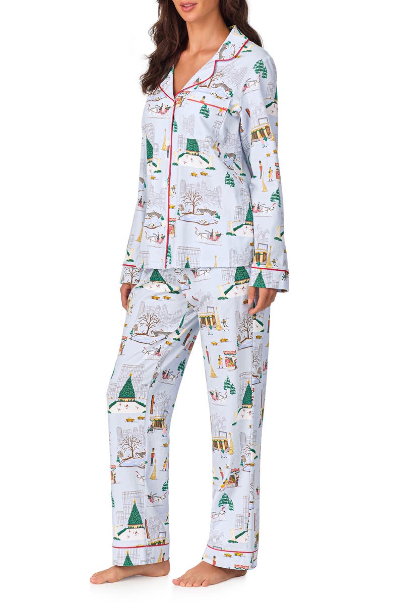 BedHead Pajamas Print Jersey Pajamas, Alternate, color,