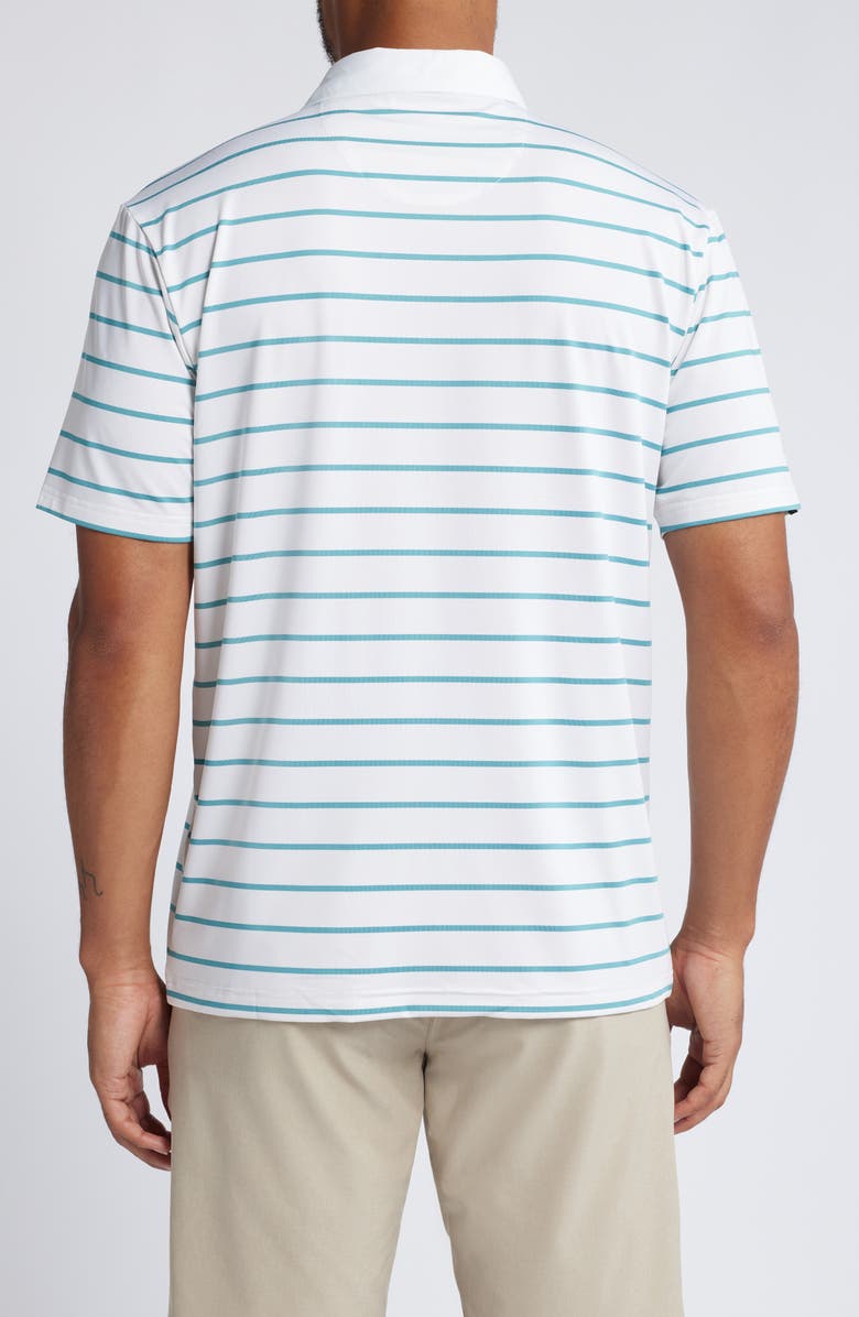 Swannies Pete Stripe Golf Polo, Alternate, color, Pac