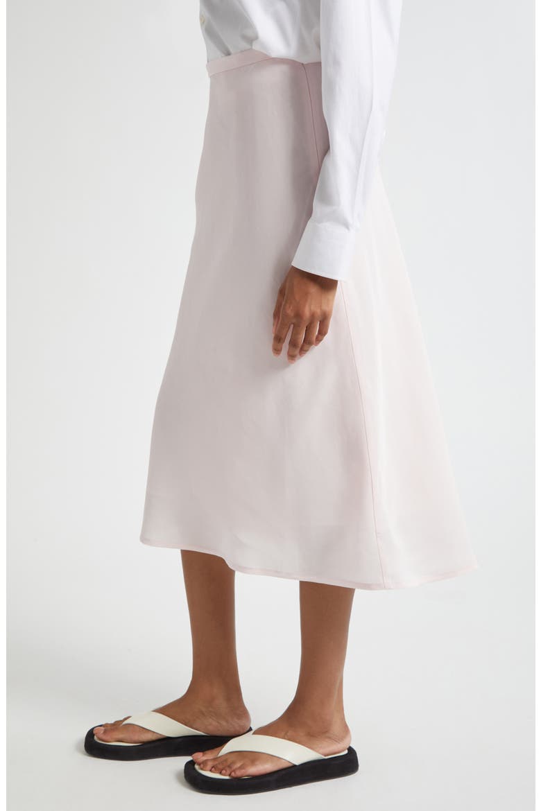 Bias Cut Midi Skirt, Alternate, color, PINK DUSTY LIGHT