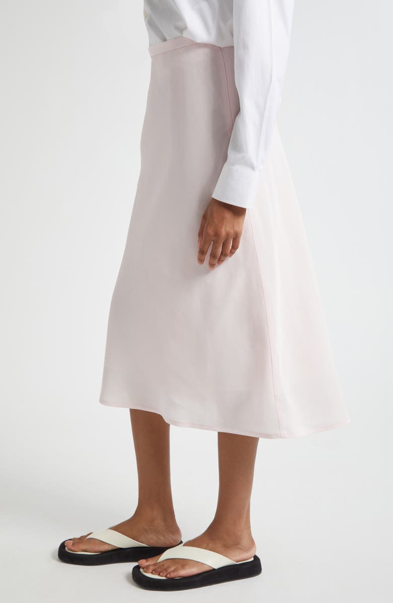 COS Bias Cut Midi Skirt, Alternate, color, Pink Dusty Light