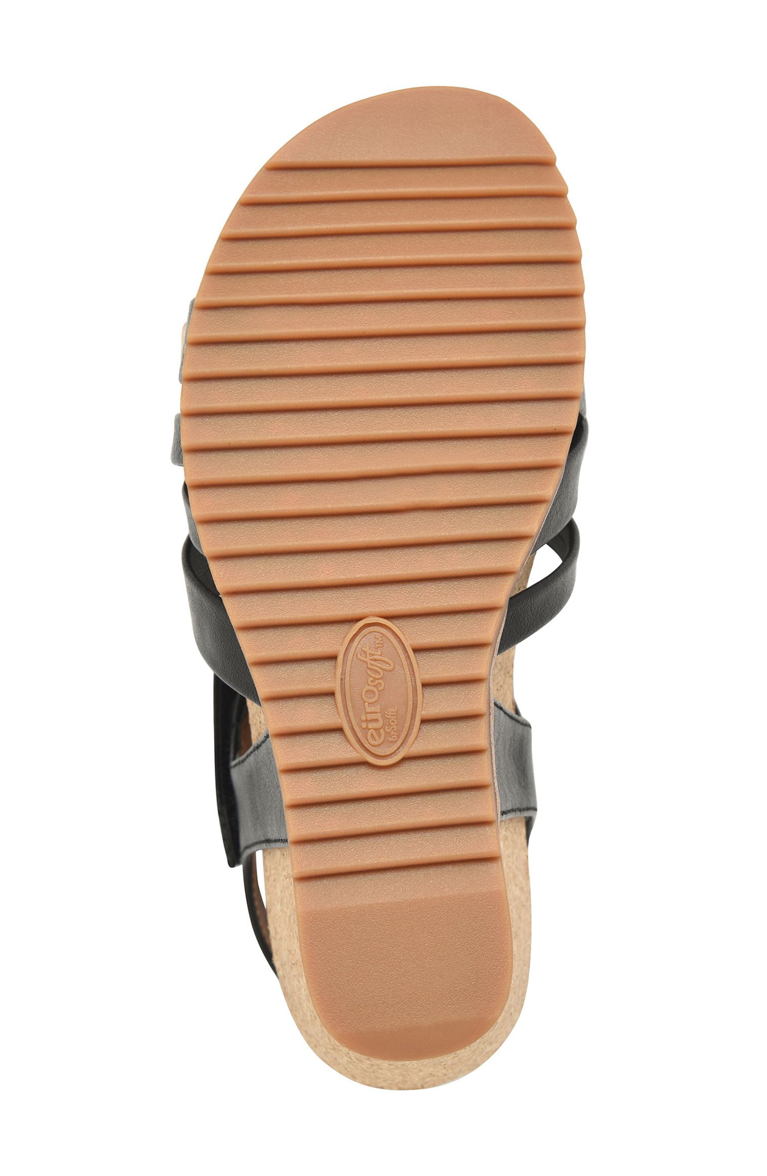 EUROSOFT Tate Wedge Sandal, Alternate, color, 