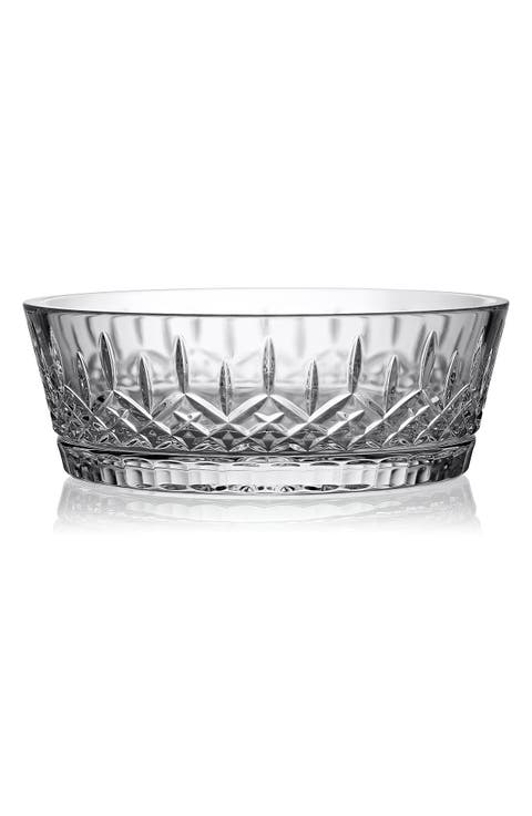 Lismore Crystal Low Bowl
