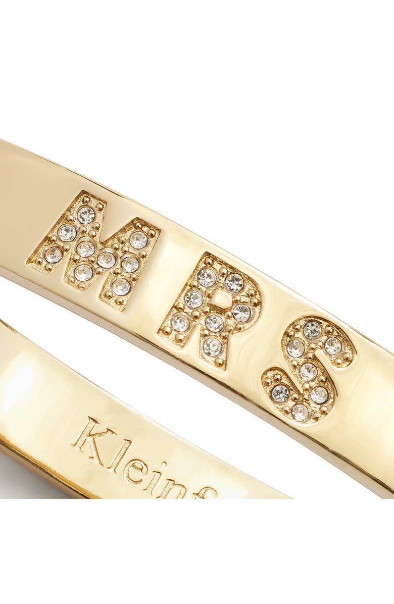Kleinfeld Mrs Crystal Bangle Bracelet, Alternate, color, 
