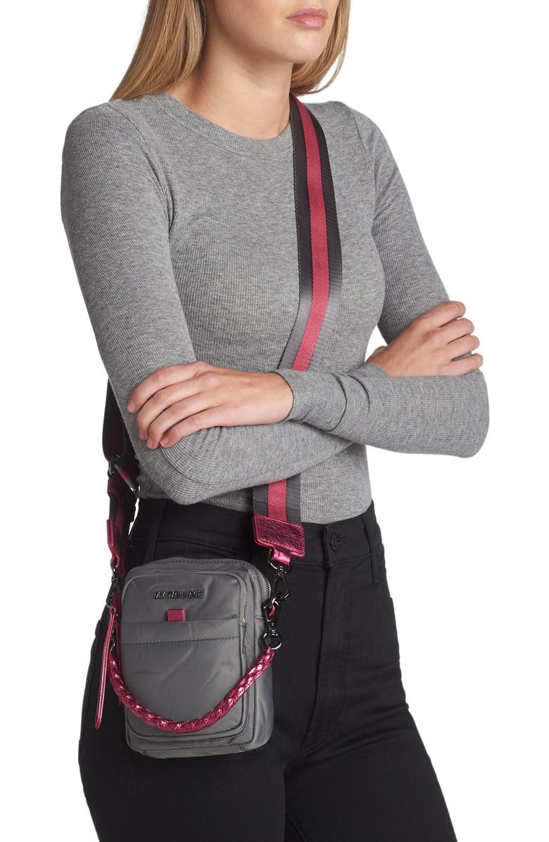 MZ Wallace Mini Bowery Nylon Crossbody Bag, Alternate, color,