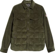 【希少】 MONCLER Gelt corduroy down jacket ダウンジャケット Moncler Grenoble Gelt Check Corduroy Down Shirt Jacket
