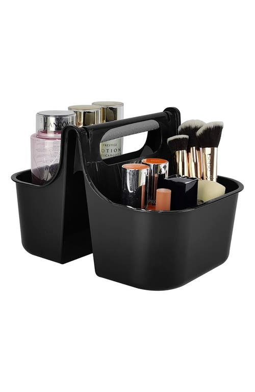 J&v Textiles J And V Textiles Portable Shower Caddy In Black