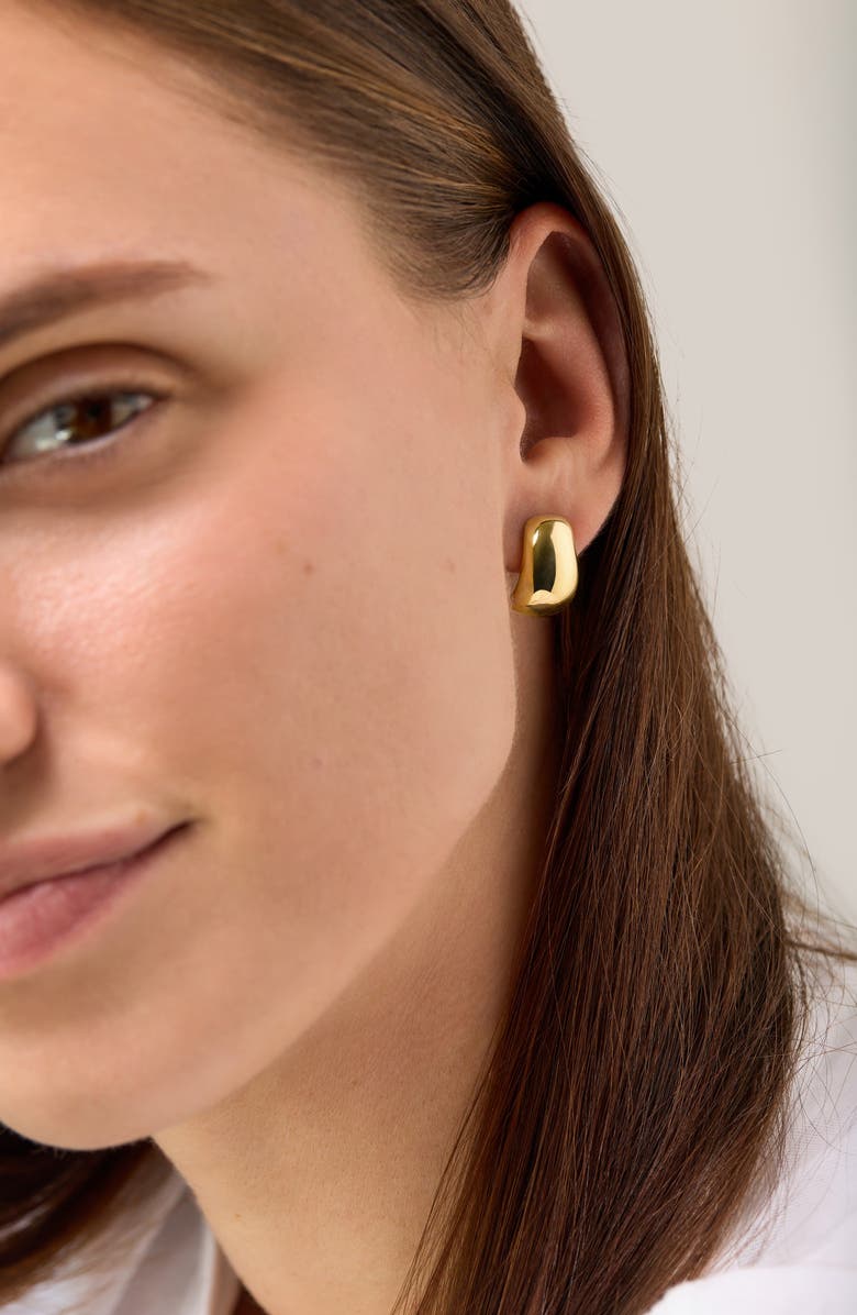 Bony Levy 14K Chunky Stud Earrings, Alternate, color, 14K Yellow Gold