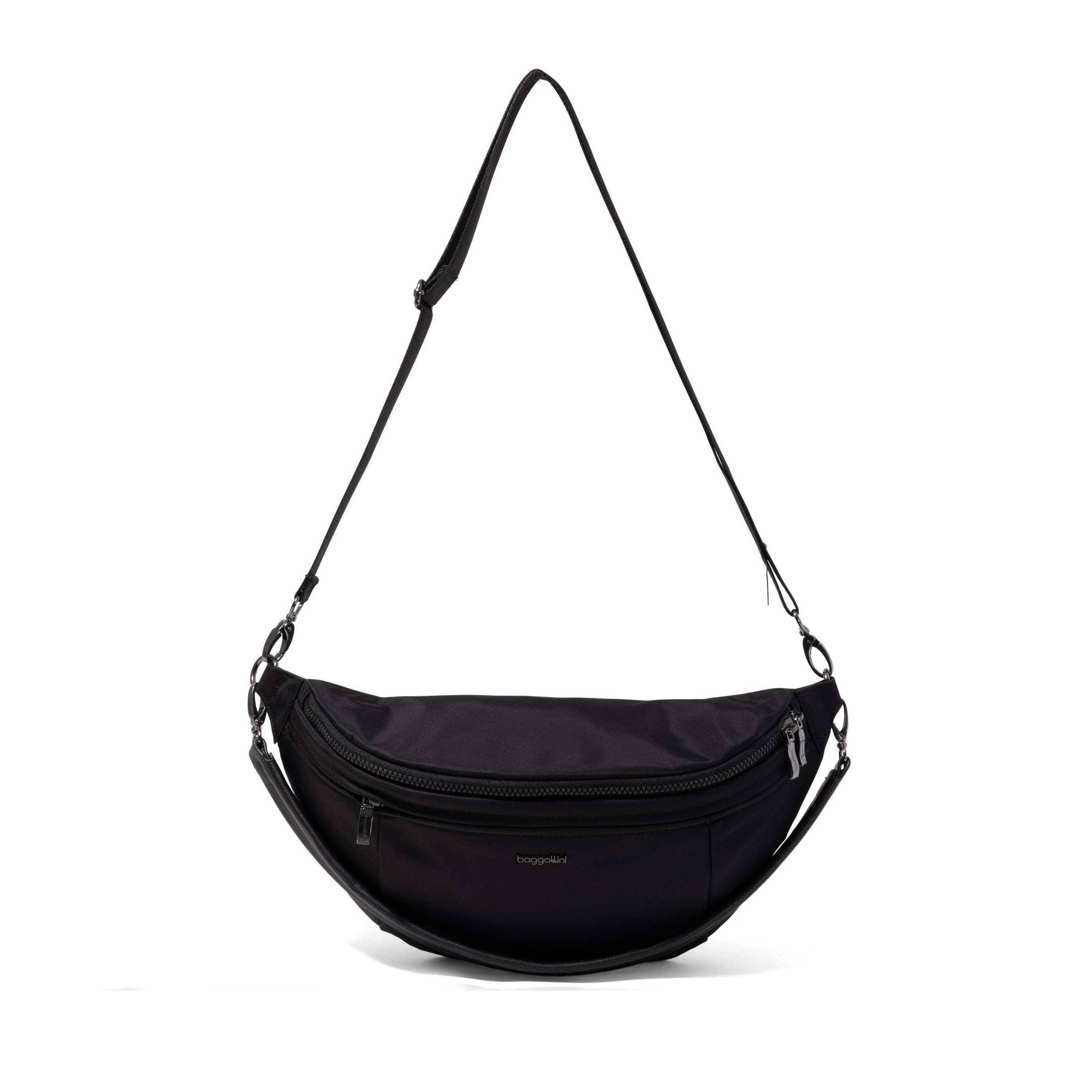 BAGGALLINI Stanton Crossbody Bag, Main, color, Black Twill