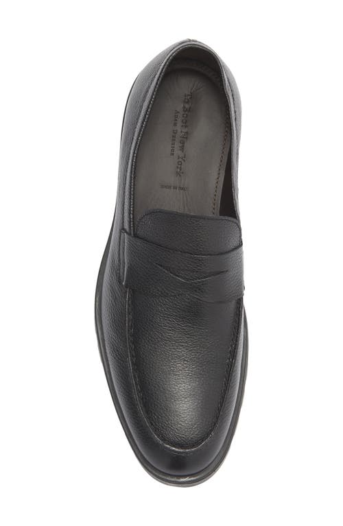 To Boot New York Orman Lug Sole Penny Loafer In Black