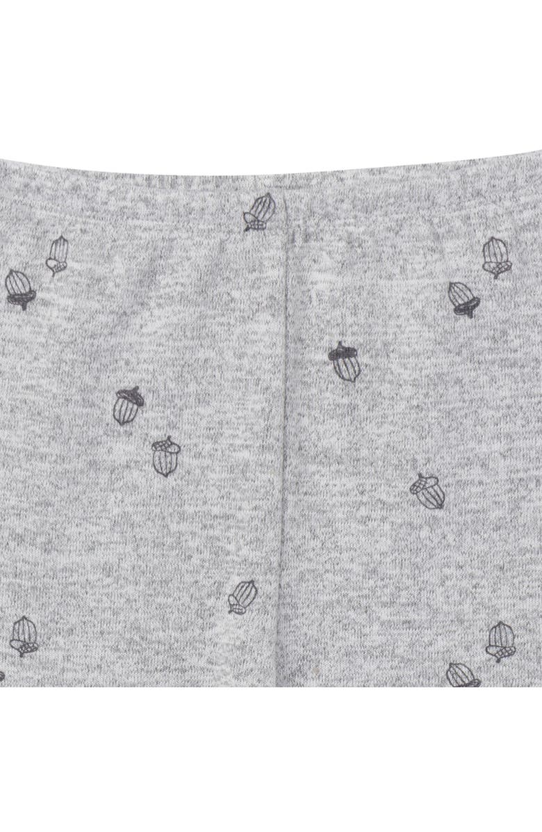 Modern Moments<sup>™</sup> by Gerber Hacci Pajama Top & Pant Set, Alternate, color, Grey Acorn