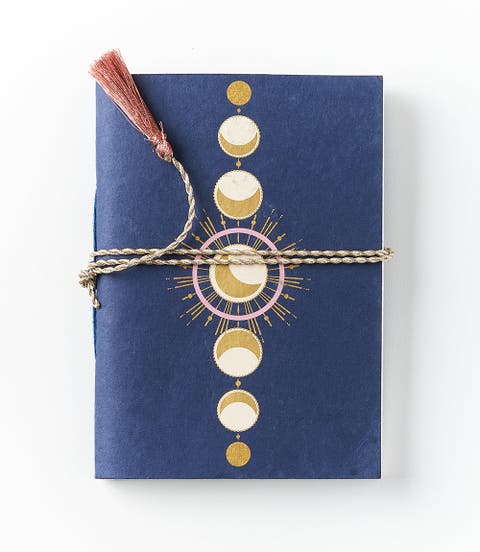 Indukala Moon Phase Journal Recycled Paper