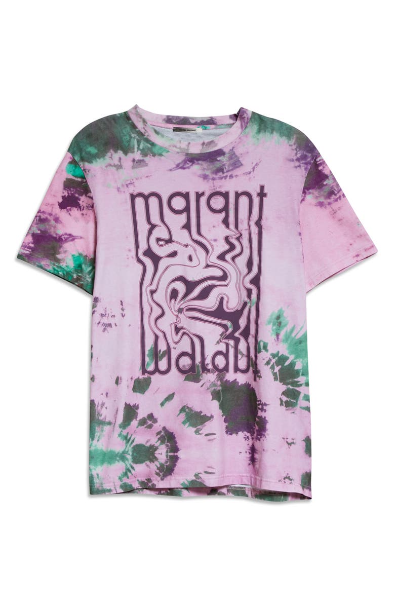 Isabel Marant Men's Zeno Cotton Logo Graphic Tee, Alternate, color, 