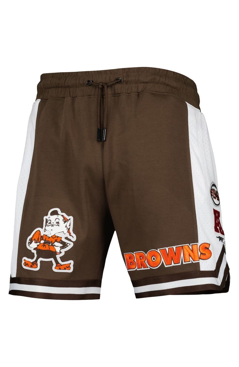 PRO STANDARD Men's Pro Standard Brown Cleveland Browns Retro Classic 2.0 Shorts, Alternate, color, Brown