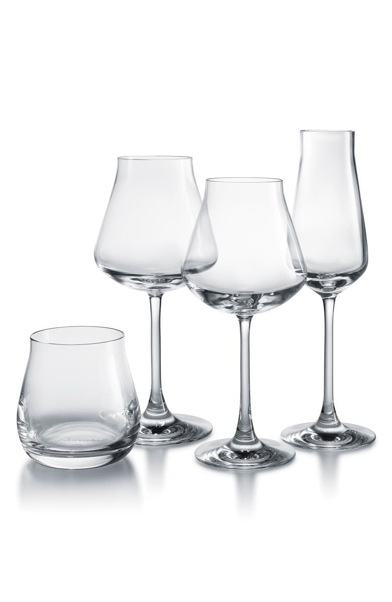 Baccarat Chateau Baccarat Degustation Set of 4 Lead Crystal Tasting Glasses, Main, color,