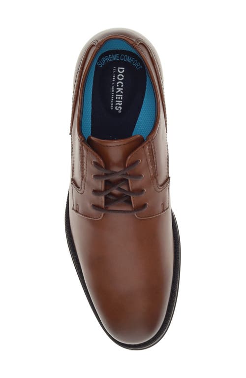Dockers ® Edgar Plain Toe Oxford In Cognac