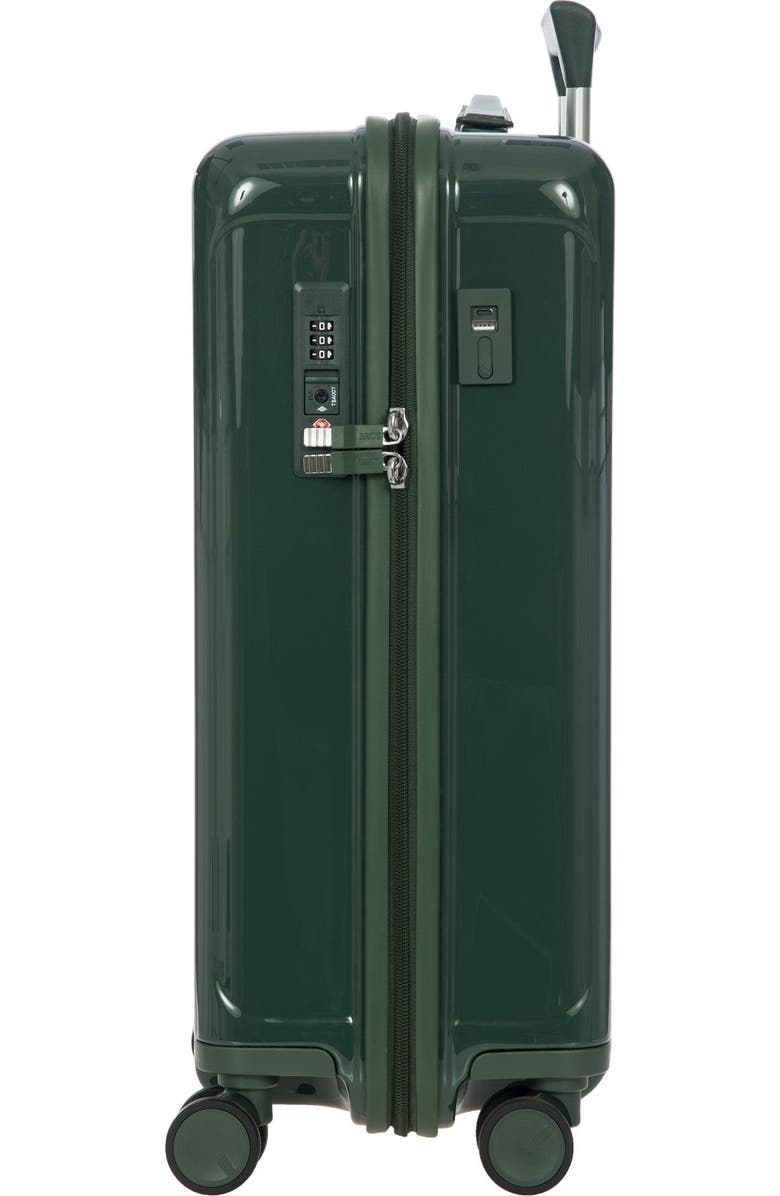 Bric's Positano 21" Carry-On Spinner, Alternate, color, Emerald