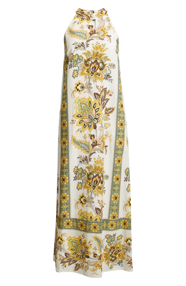 Elie Tahari The Athena Print Sleeveless Maxi Dress, Main, color,