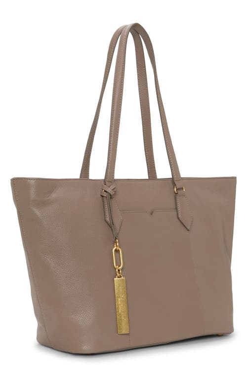Vince Camuto Noemi Leather Tote In Brown