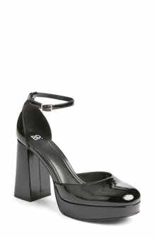Journee Ankle Strap Platform Pump
