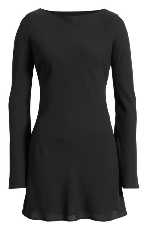 Bias Cut Minidress