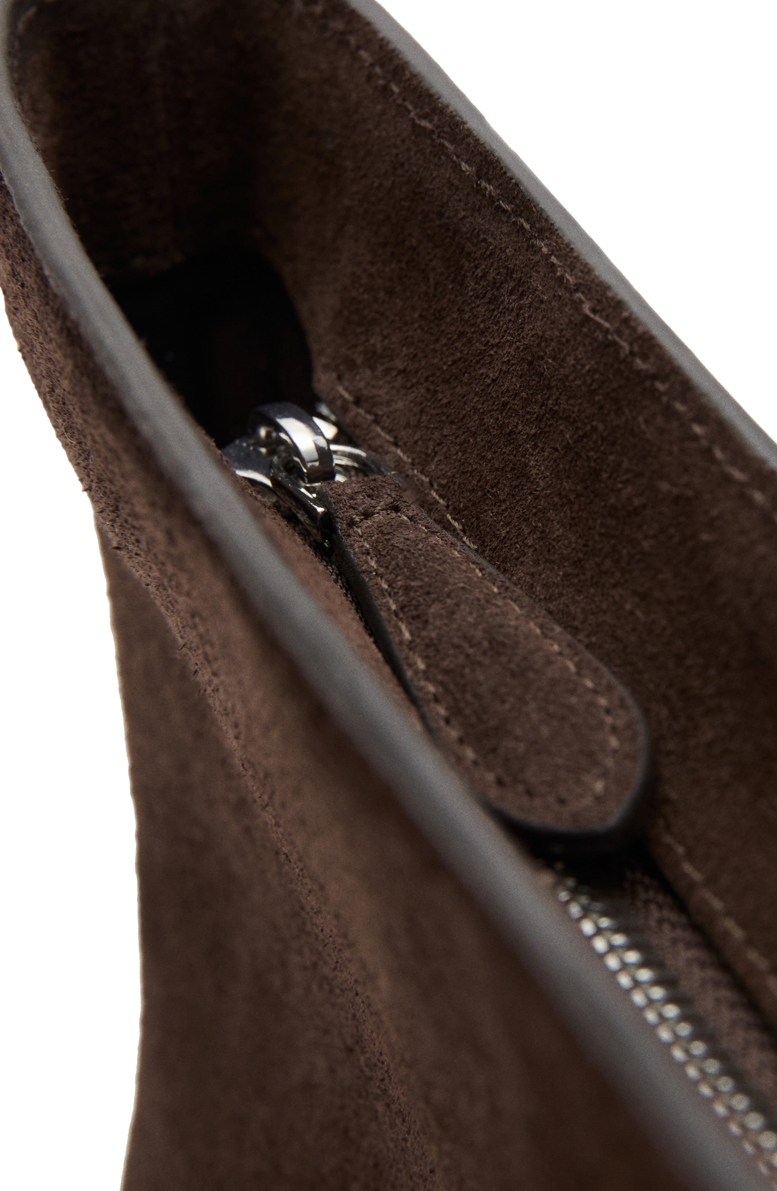 MANGO Suede Shopper Bag, Alternate, color, 