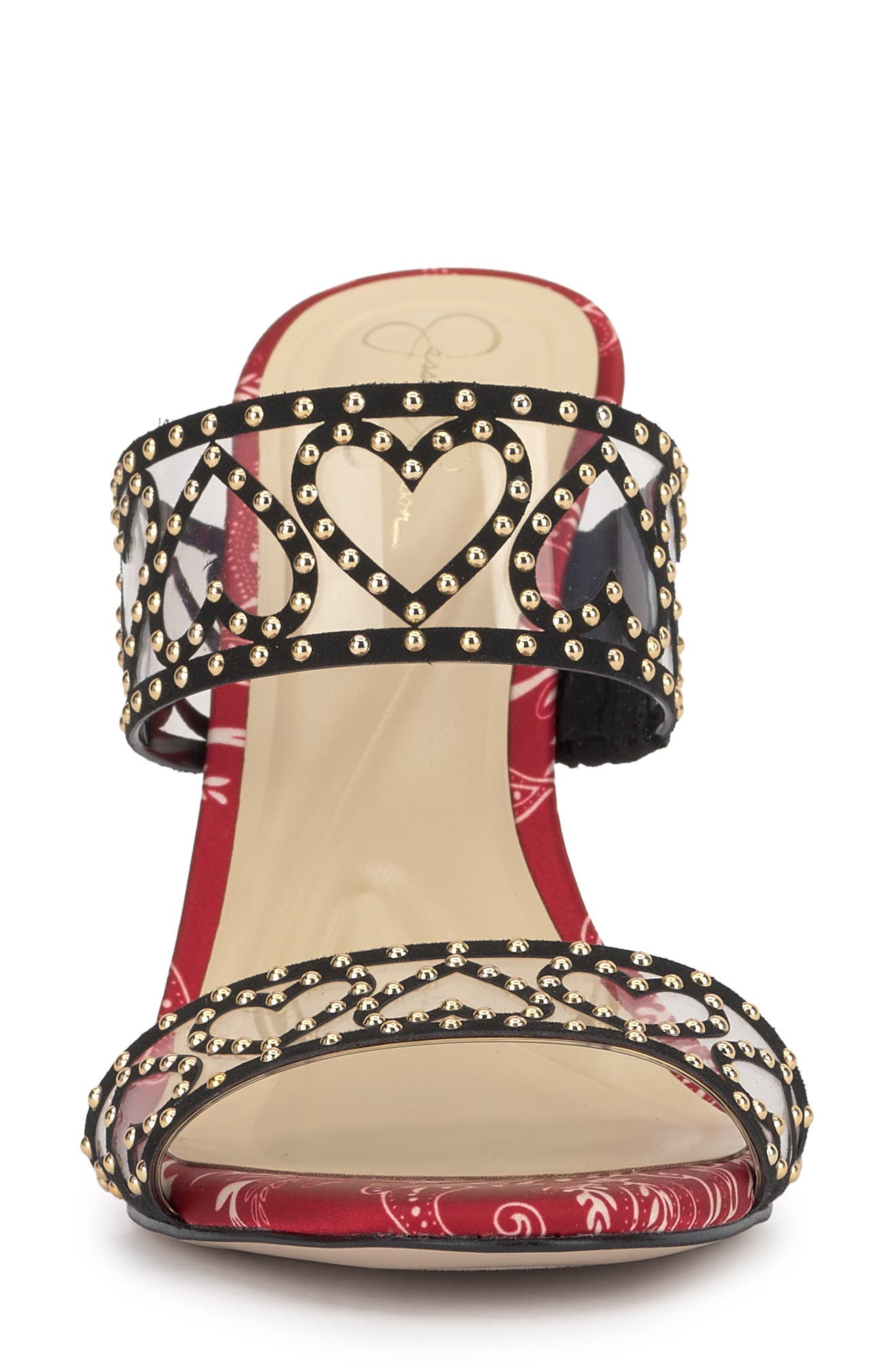 Jessica Simpson Jovara Slide Sandal, Alternate, color, Black