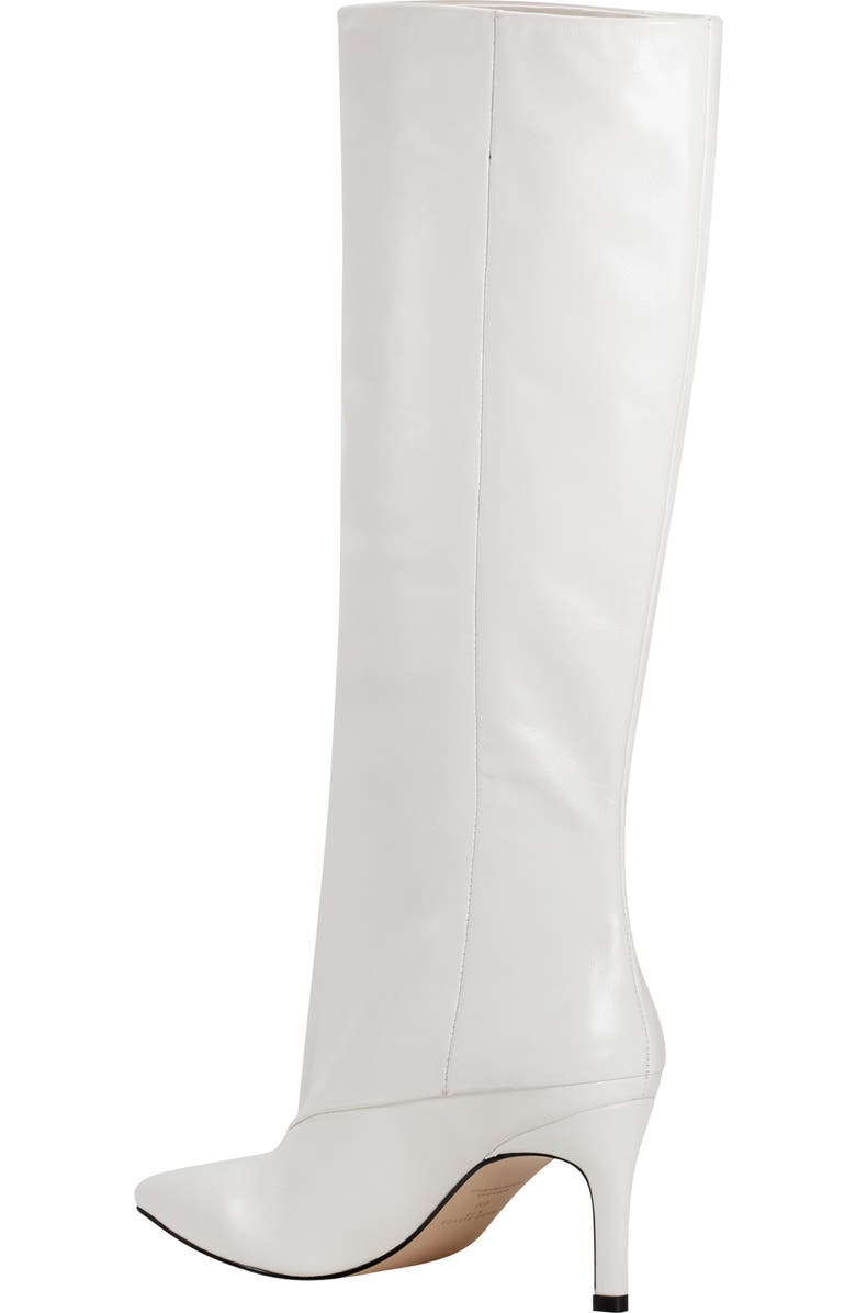 Marc Fisher LTD Gentle Pointed Toe Knee High Boot, Alternate, color, White