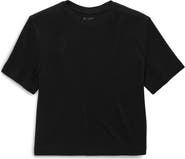 AG Charli Boxy Linen Blend T-Shirt