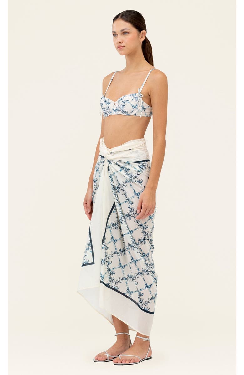 Agua by Agua Bendita Lavanda Gloriosa Pareo, Alternate, color, Multi