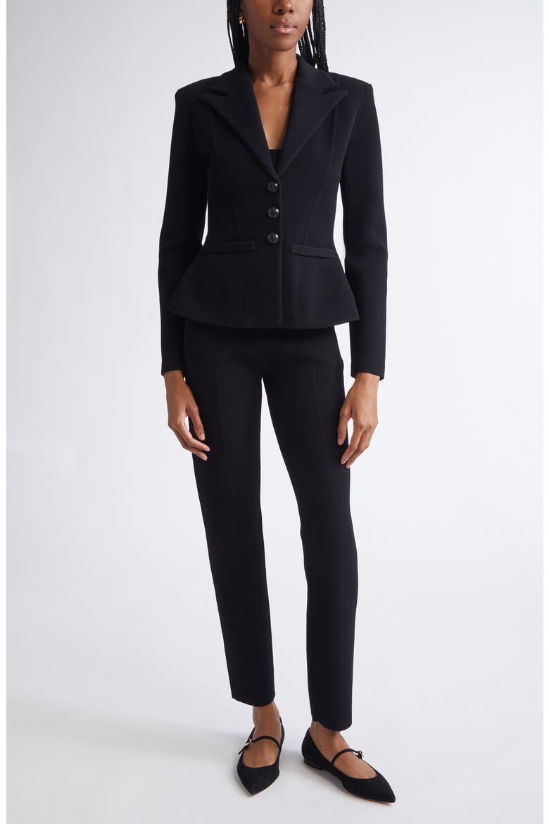 Venezia Knit Pants, Alternate, color, BLACK
