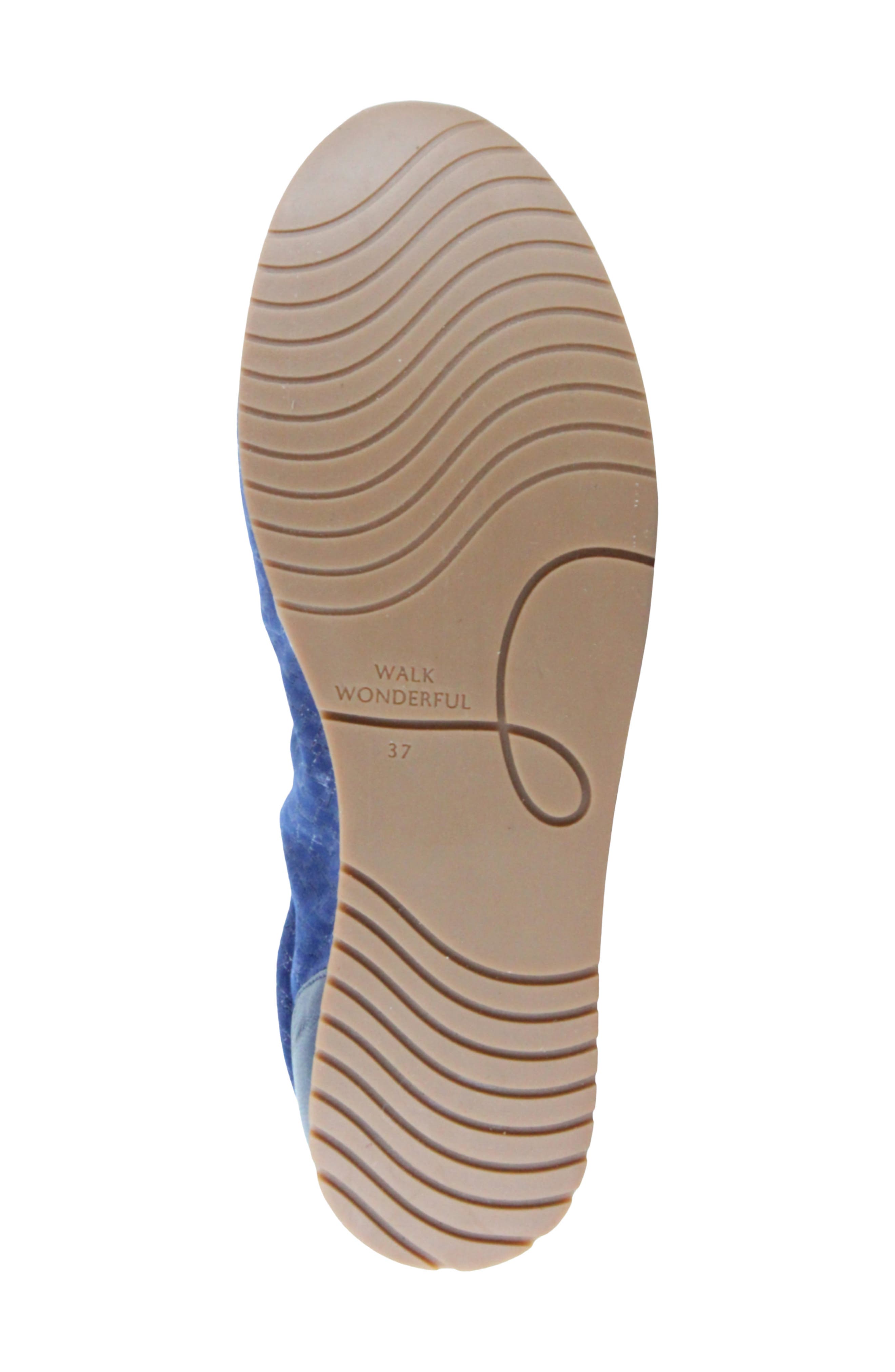 Echo Flat, Alternate, color, SAPPHIRE SUEDE